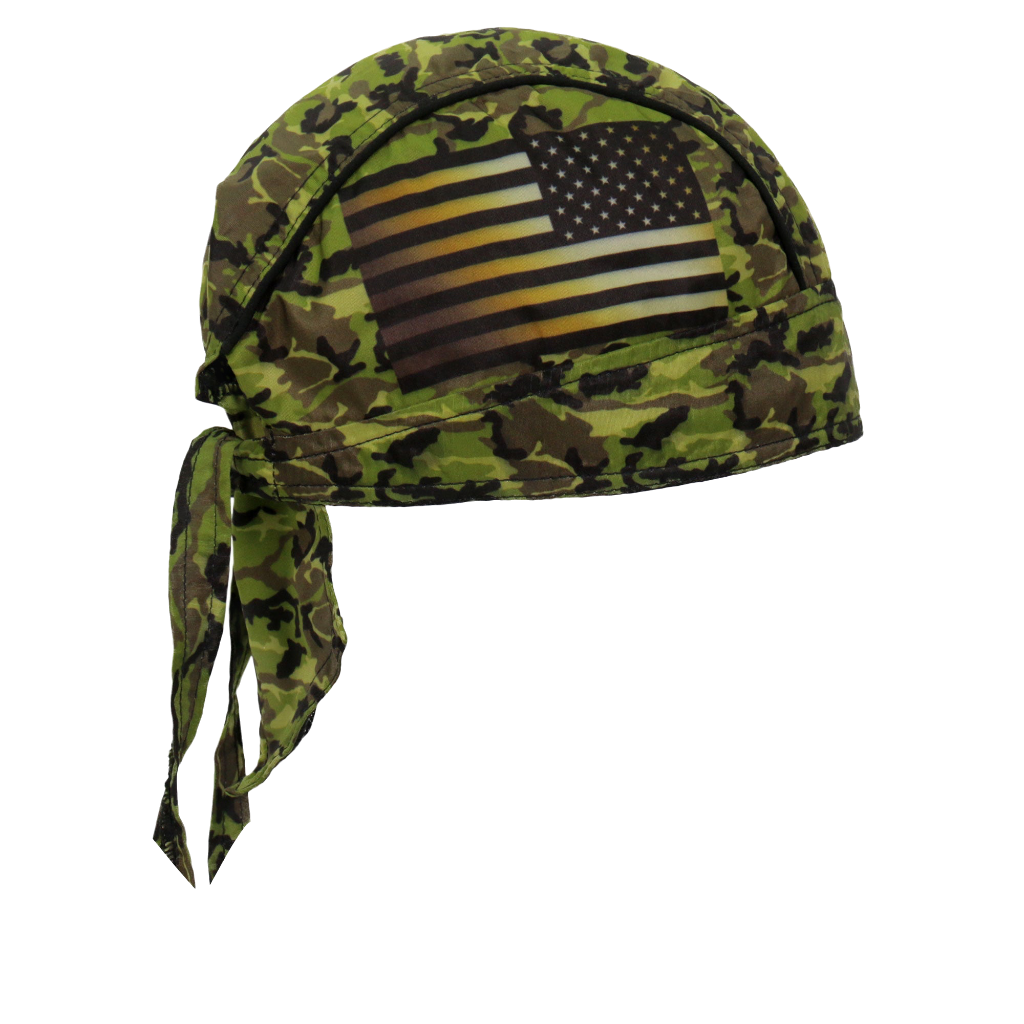 Camo Flag Headwrap