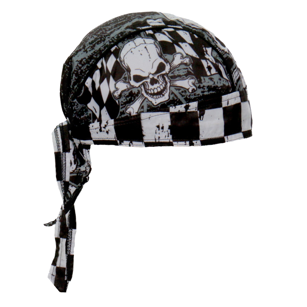 Checkered Flag Headwrap