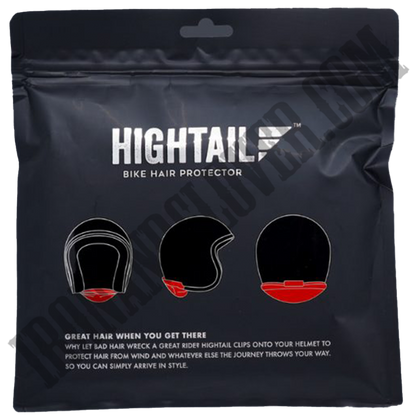 Helmet Mounted Hair Saver For Riders