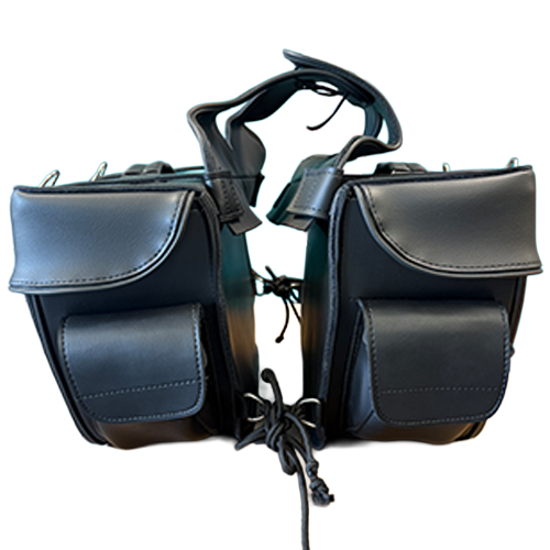 Hot Leathers Saddle Bags With Concealed Weapon Pocket