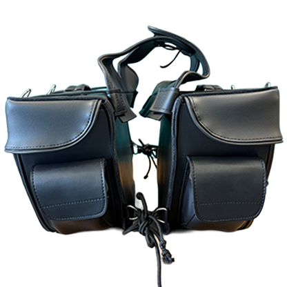 Hot Leathers Saddle Bags With Concealed Weapon Pocket