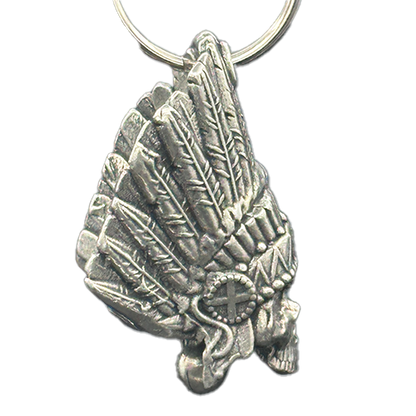 Indian Skull Motorcycle Bell Made In The USA
