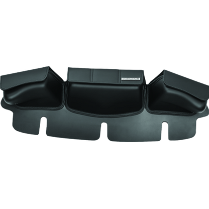 Compact Kuryakyn fairing bag for phone, wallet, and sunglasses.