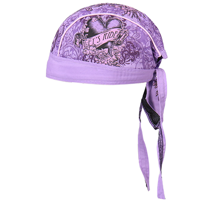 Let’s Ride Purple Headwrap 💜🏍