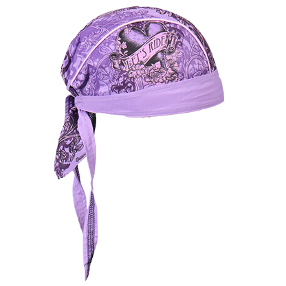 Let’s Ride Purple Headwrap 💜🏍