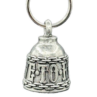 Bravo Bells Live To Ride Motorcycle Bell With Split Ring