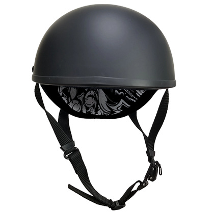 Maltese Limited Edition Helmet – Flat Black 🏍️ – Iron & Clover Motorcycle Mercantile