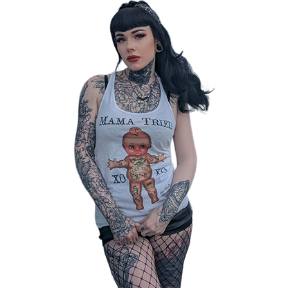 Rebellious Wild Child Graphic Tank Top