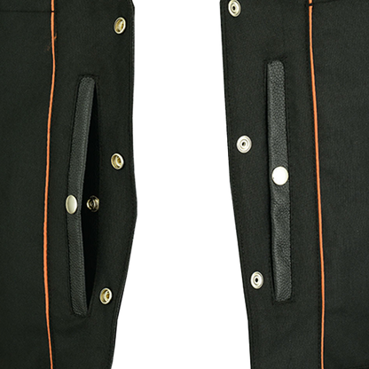 Men’s Concealed Carry Leather Vest Dual Holsters