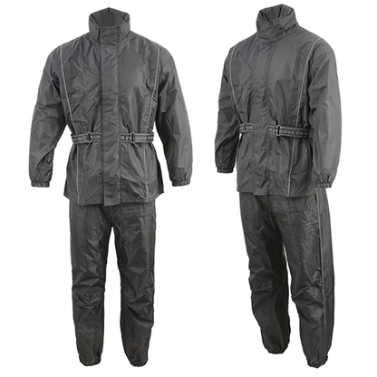 NexGen Men’s Motorcycle Rain Suit With Hood