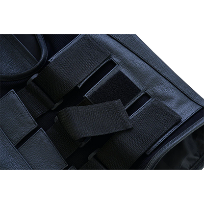 Close-up of side straps on SWAT Style Vest
