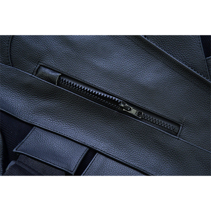 Close-up of hand pockets on Swat Style vest