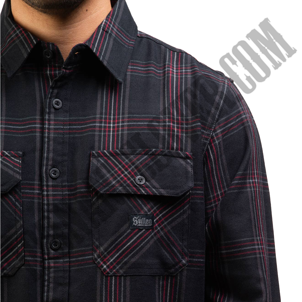 Sullen Throttle Heavyweight Flannel Shirt