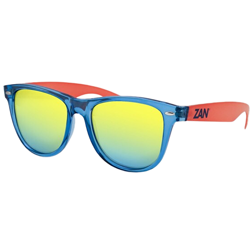 Bold oversized sunglasses with polycarbonate lenses