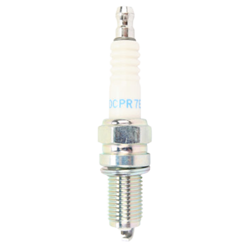 NGK DCPR7E standard spark plug with solid terminal and nickel alloy electrode