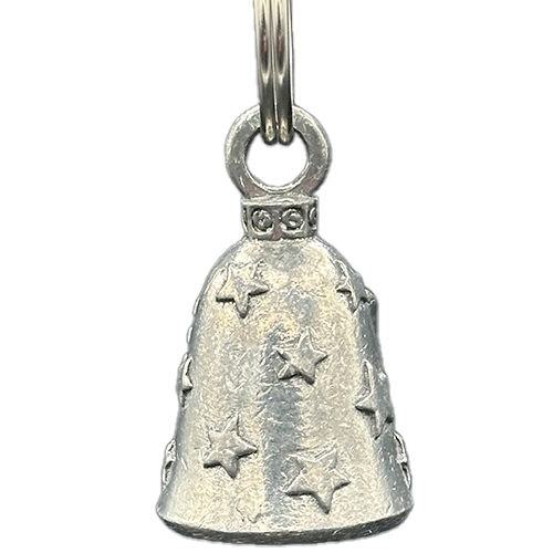 Patriotic Red White Blue Ride Bell Hanging