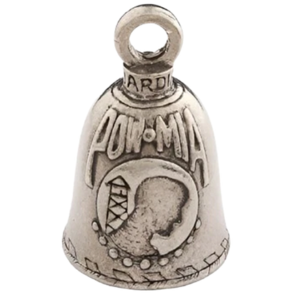 POW MIA Guardian Bell – Pewter Motorcycle Memorial Bell