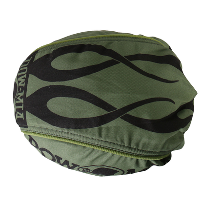 Motorcycle Headwrap With POW MIA Design Top View