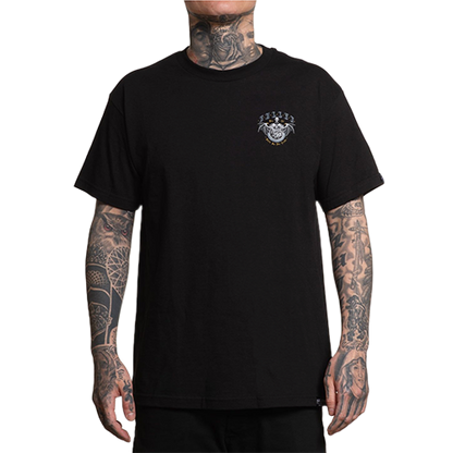 Biker Graphic Shirt Featuring Death And Power Theme