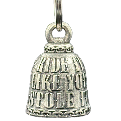 Bravo Bells Ride It Like You Stole It Motorcycle Bell With Split Ring
