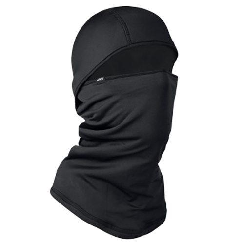 Black Convertible Fleece-Lined Balaclava