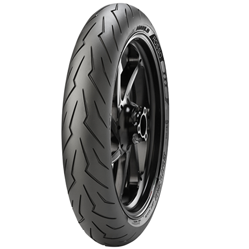 Pirelli Diablo Rosso III – Front Tire (120/70ZR17) 🏍️🔥