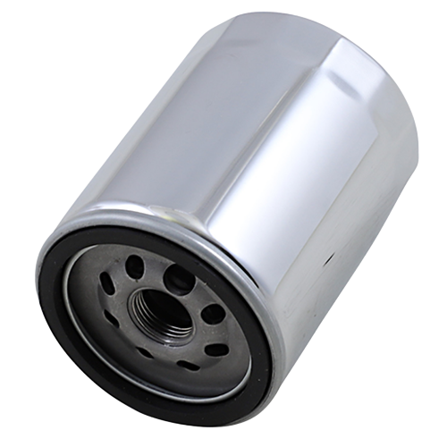 Drag Specialties Spin-On Oil Filter – Chrome (M8) 🛢️✨