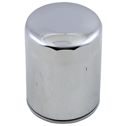 Drag Specialties Spin-On Oil Filter – Chrome (M8) 🛢️✨