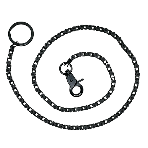 28" Black Matte Stainless Steel Box Bike Chain ⛓️