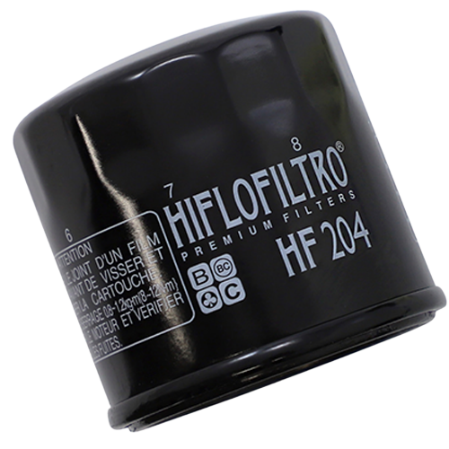 Hiflofiltro HF204 – Spin-On Oil Filter (Black) 🛢️🖤
