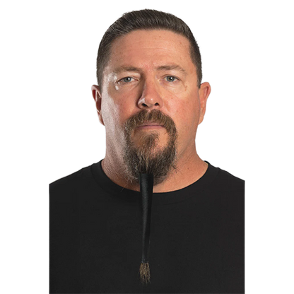 6" Solid Black Beard Glove 🧔🏍️