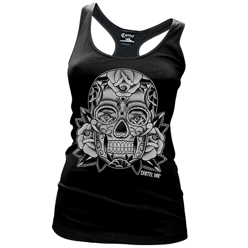 Sugar Skull Racerback Tank 💀