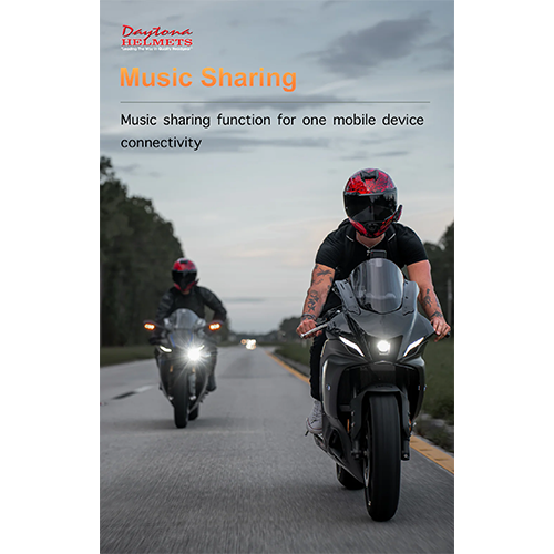 Daytona Helmets Universal Solo Rider Intercom Bluetooth System