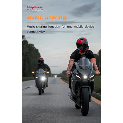 Daytona Helmets Universal Solo Rider Intercom Bluetooth System