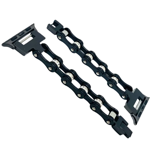 Ladies Motorcycle Chain Apple Watch Band in Black Tone 🖤⚡