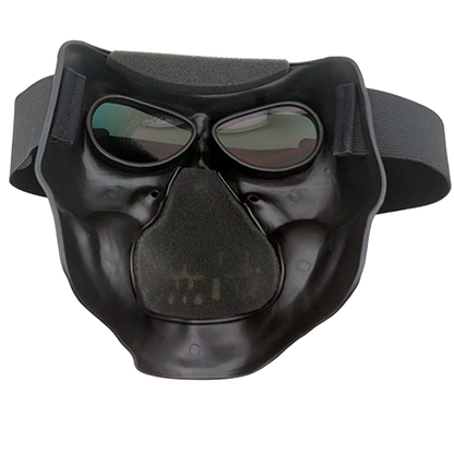 Skull Face Mask in 'Merica with Smoke Coating G-Tech™ Lens 🇺🇸💀