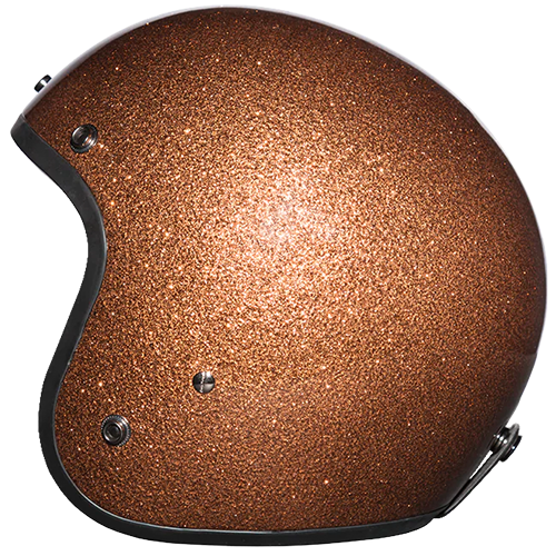 Daytona Cruiser with Visor in Root Beer Metal Flake