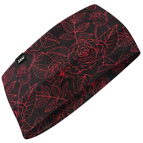 Black & Red Roses Headband 🌹🔥