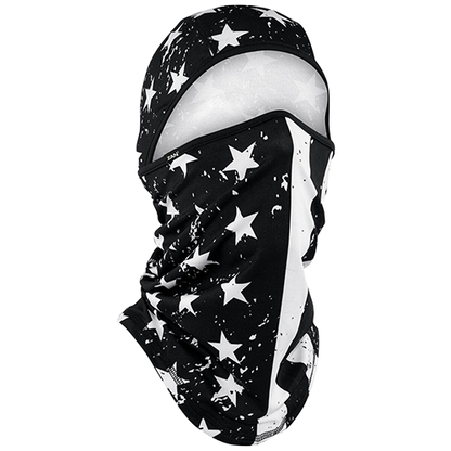 Black & White Flag Convertible Balaclava 🇺🇸⚡
