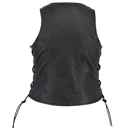 Women’s Scoop Neck Concealment Vest w/ Side Laces 🖤🔥