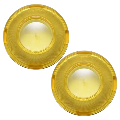 Gold Refractor Turn Signal Bullet Style Lens Covers for Harley-Davidson®