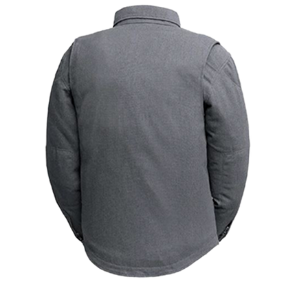 Men's "The Moto" Shirt - Gray ♻️🛠️