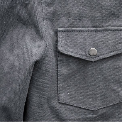 Men's "The Moto" Shirt - Gray ♻️🛠️
