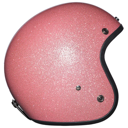 Daytona Cruiser with Visor in Pink Metal Flake