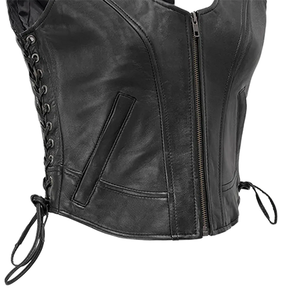 Women's Raven Moto Vest 🖤⚡