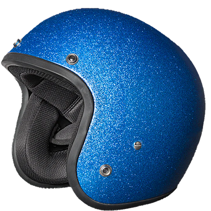 Daytona Cruiser with Visor in Blue Metal Flake