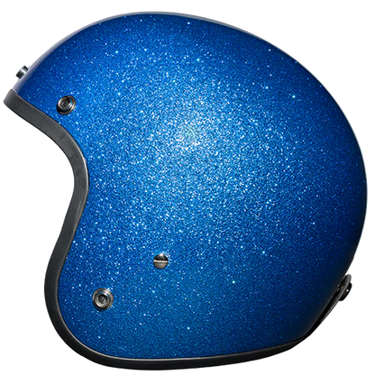 Daytona Cruiser with Visor in Blue Metal Flake