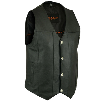 Men's Buffalo Nickel Snap Vest 🖤💀