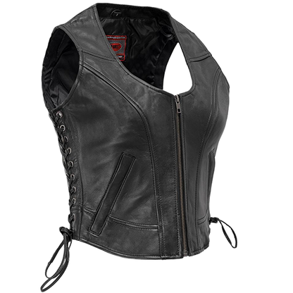 Women's Raven Moto Vest 🖤⚡