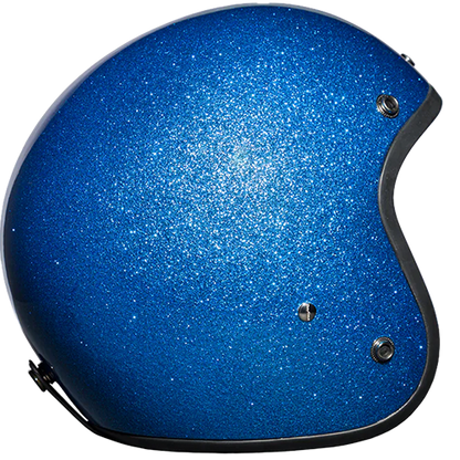 Daytona Cruiser with Visor in Blue Metal Flake